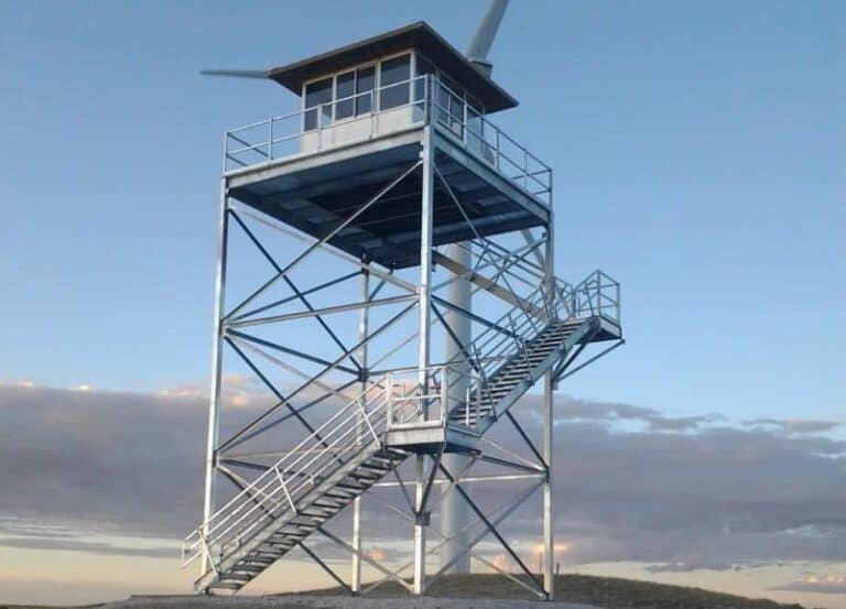 observation tower in belle glade, florida