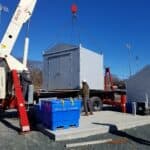Porta-King delivers the noise-muffling enclosure to Keolis.