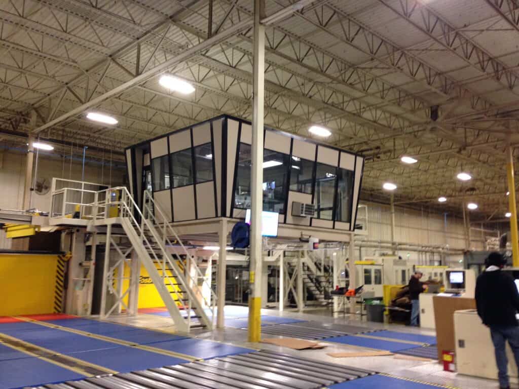 Control Room - Pitched Walls