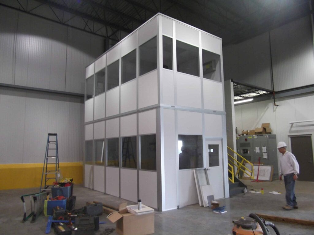 Modular Warehouse Office Construction