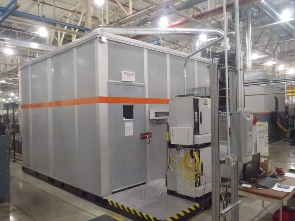 Modular Laser Enclosure Modular YAG Laser Enclosure 6