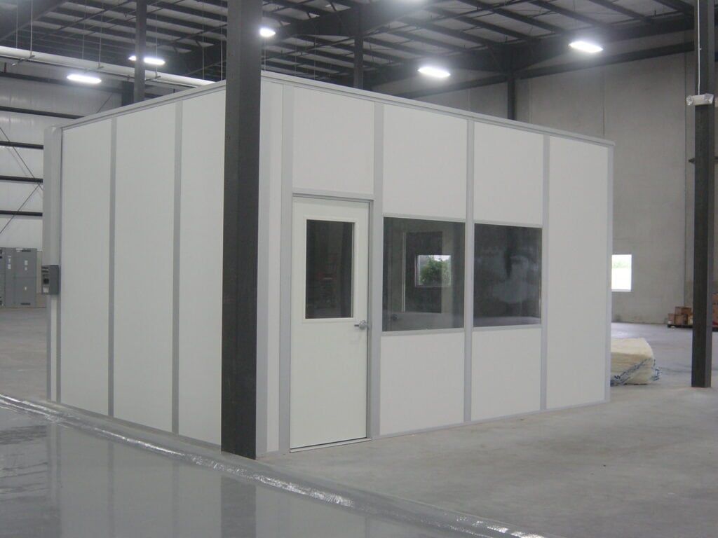 Isolation Room 3 isolation room with two windows and two doors